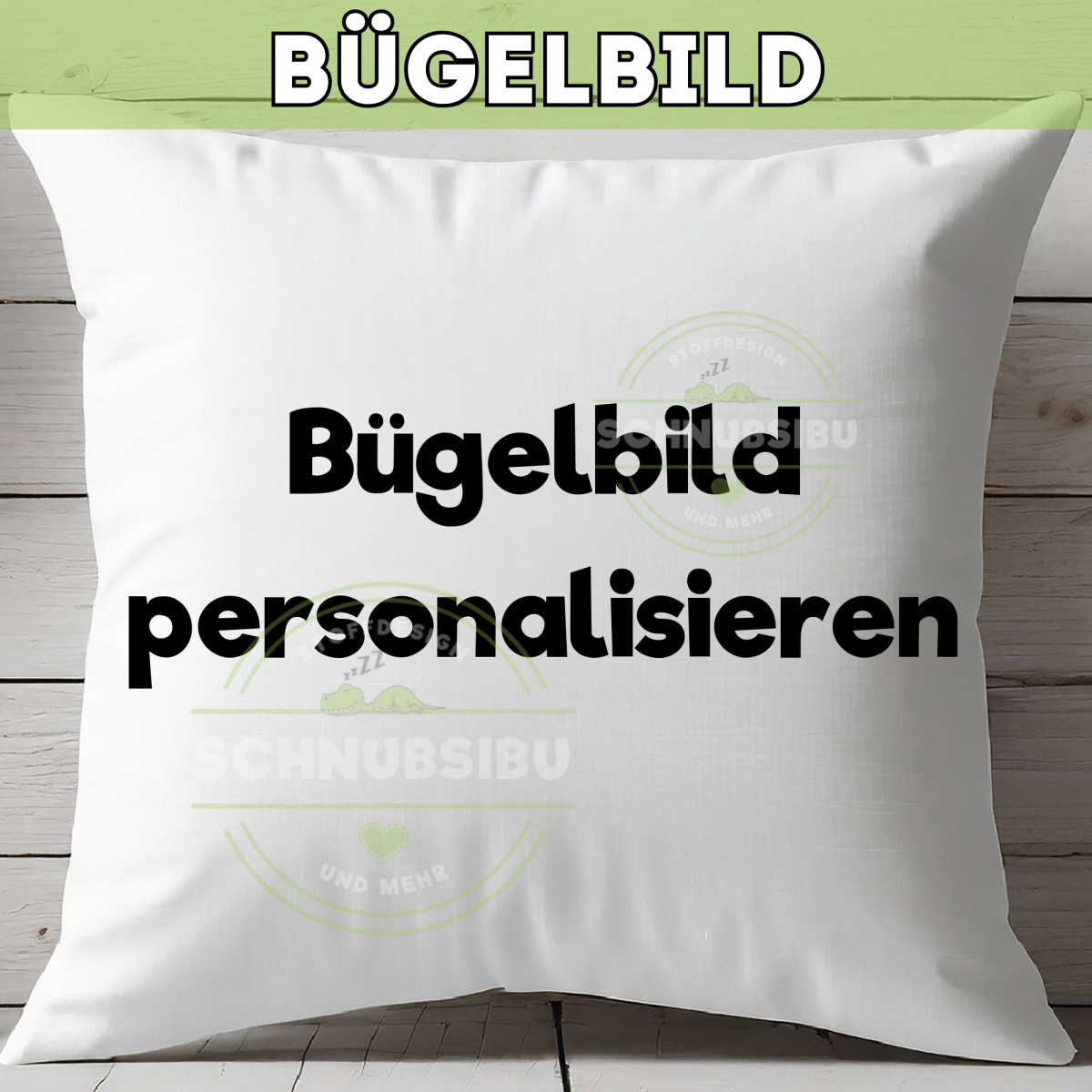 Dein Bügelbild - Personalisierung eines Motivs aus unserem Shop